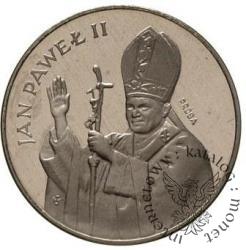 10 000 złotych - Papież Jan Paweł II półpostać